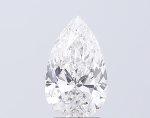 Diamant poire 2,05 carats, couleur D, clarté VS2, pierre cultivée en laboratoire CVD, polissage excellent, pour une magnifique bague de fiançailles. - Product Image 1
