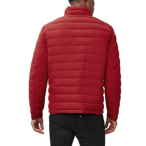 Best Selling Men's Slim Fit Puffer <b>Jacket</b> Professional Custom Design with Stylish Hood <b>Winter</b> Fashion Canvas Fabric - Product Image 5