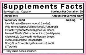 OEM ODM <b>Butt</b> <b>Enhancing</b> Capsule 60 Caps with Saw Palmetto Fenugreek Wild Yam Supports <b>Butt</b> Lifting Firming - Product Image 3