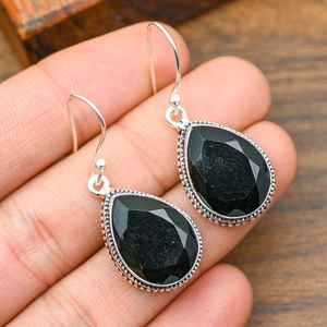 Pendientes de diopsido cromado, plata de ley 925, hechos a mano, joyería natural, regalo de boda para ella - Product Image 4