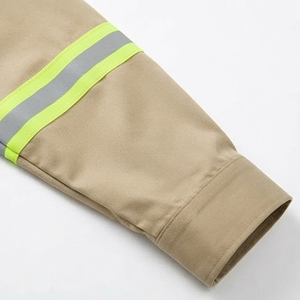 Chemise haute visibilité à manches longues avec fermeture boutonnée, tissu doux, séchage rapide, vêtements de travail réfléchissants, chemise haute visibilité pour usage quotidien - Product Image 5