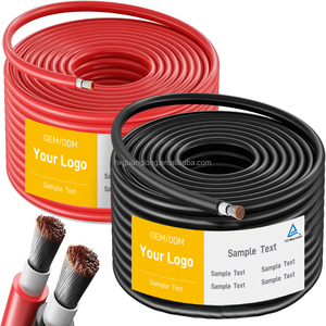 สายเคเบิลโซลาร์สีแดงและสีดำ สายทองแดงหุ้มฉนวน XLPE สำหรับแผงโซลาร์เซลล์ สายไฟสถานีไฟฟ้าพลังงานแสงอาทิตย์ สายเคเบิลโซลาร์สำหรับแผง PV - Product Image 6