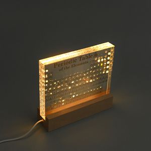 Tavola Periodica degli Elementi in Resina con LED - Product Image 5