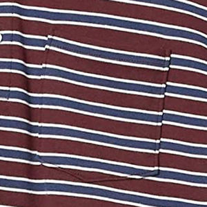 <b>Men's</b> Striped Short Sleeve <b>Polo</b> <b>Shirt</b> <b>With</b> <b>Pocket</b> Knitted Casual Design - Product Image 6