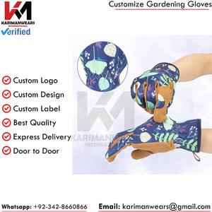 Gants de jardinage durables, paume renforcée, respirants, extensibles, légers, confortables, adaptés au travail paysager - Product Image 3