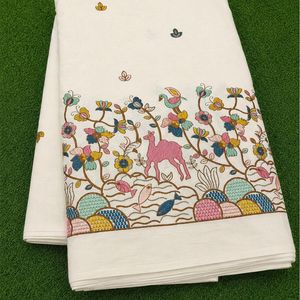 Malty embroidery fabric sequin fabric mesh fabric digital print fabric for african fashion garment production buyer export trade - Product Image 2
