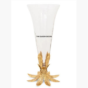 Vase à fleurs en métal décoratif pour la maison, de haute qualité, en gros, vintage, unique, moderne, pour une utilisation festive - Product Image 6