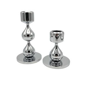 Antique Design Solid <b>Brass</b> <b>Candlestick</b> <b>Holders</b> Vintage Candle Sticks With Square Base For Home Decoration In Reasonable Price - Product Image 3