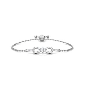 Pulsera fina y delicada con dije para mujer, cadena ajustable, joyería elegante, accesorio para la muñeca, regalo para cumpleaños, boda, fiesta - Product Image 1