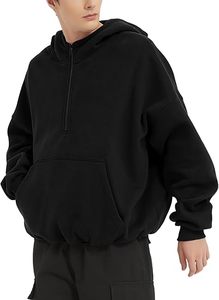 Sweat à capuche zippé pour homme, 400 g/m², en molleton de coton et polyester, teint uni, coupe classique, avec logo personnalisé, marque privée, vêtements d'hiver, Pakistan - Product Image 3