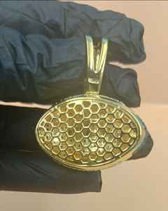 Collar con Colgante de Letra Personalizado de Moda Hip Hop para Hombre, con Moissanita VVS, Plata 925, Estilo Iced Out, Hecho a Medida - Product Image 6