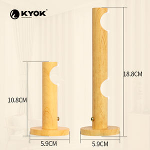 Tringle à Rideau Moderne en Grain de Bois Vente en Gros Longueur Personnalisée Exportation - Product Image 6