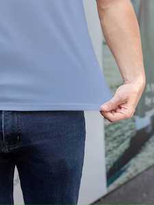 Conjunto Deportivo de Verano para Hombre de Alta Calidad Premium, Transpirable, con Patrón Sólido, Informal, para Entrenamiento - Product Image 3