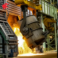 Pont roulant de fonderie à quatre poutres YZ Electric Ladle, capacité 50, 75, 100 tonnes, pour usine sidérurgique