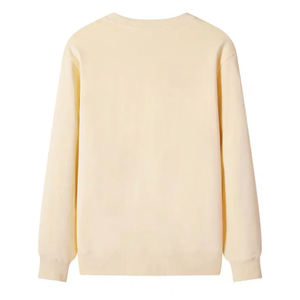 Sweat-shirts unisexes en polycoton molletonné 345 GSM avec impression de logo personnalisé, chemises à col rond unies colorées, sweat-shirts à capuche - Product Image 2