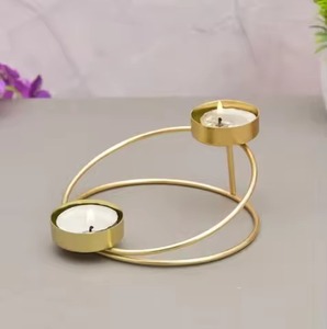 Designer Home Metal Tealight Holder Traditional Design Diwali Decoration Candle <b>Stand</b> Decor - Product Image 6