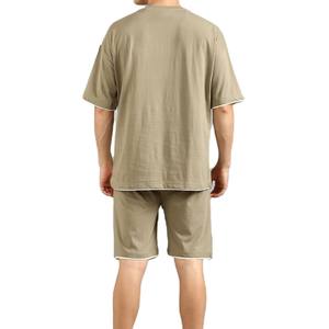 Ensembles T-shirt et short pour hommes, personnalisables avec logo, respirants, grandes tailles, pour l'été 2026 - Product Image 2