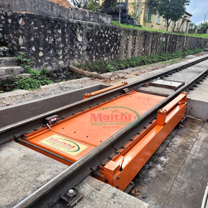 ระบบชั่งน้ำหนักรถไฟแบบเคลื่อนที่  ชั่งน้ำหนักอุตสาหกรรมสีส้มสำหรับการบูรณาการกับราง  ความแม่นยำสูงในการวัด - Product Image 3