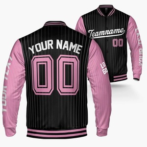 High Quality Custom Baseball College chenille embroidery Varsity <b>Jackets</b> OEM <b>Men</b> Stand Collar Design for Winter Suppliers <b>Jacket</b> - Product Image 2