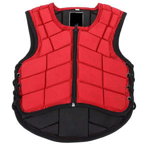 Chaleco de equitación con tacto de tela suave y movimiento flexible, con acabado premium y comodidad estable. - Product Image 1