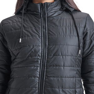 Chaqueta de Plumón de Alta Calidad para Mujer, Chaqueta Acolchada de Moda para Invierno, Chaqueta de Burbuja con Cuello Alto para Mujer - Product Image 5