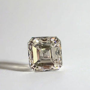 เพชรขาวทรง Asscher ขนาด 1.21 กะรัต ผลิตในห้องปฏิบัติการ รับรองโดย IGI ความสะอาดระดับ VVS เพชรหลวมสำหรับทำเครื่องประดับ เพชรขาว CVD ผลิตในห้องปฏิบัติการ - Product Image 1