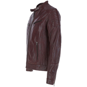 Men's <b>Top</b> Design Windproof <b>Leather</b> Jacket <b>High</b> Quality Durable Canvas Stand Stylish Warm Winter Clothing Hot jacket for men - Product Image 1