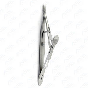 Porte-aiguille de Kalt chirurgical 14 cm avec verrouillage sécurisé Suture en acier inoxydable Instruments médicaux chirurgicaux Manipulation des tissus - Product Image 3