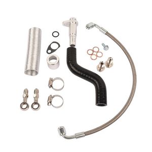 Kit Tubo di Alimentazione e Ritorno Olio Turbo K03 in Metallo con Wastegate Esterno per Modelli MINI COOPER S R55 R56 R57 R58 R59 R60 con Motore T4 3.0L - Product Image 1