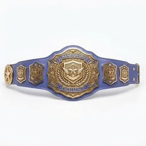 Cinturón de Campeonato Personalizado Premium, Trofeo Deportivo Personalizado, Cinturón de Premio con Placa de Metal y Correa de Cuero, Fabricante de Cinturones para Ganadores de Torneos - Product Image 3