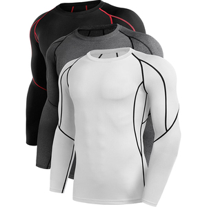 High Performance <b>Compression</b> Base Layer <b>Shirt</b> | Breathable Stretch Spandex/Polyester Fabric | <b>Men's</b> Full Sleeve Sublimation - Product Image 5