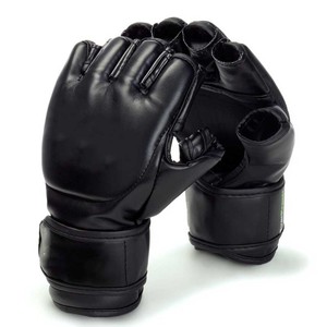 Gants de grappling MMA 100% cuir pour l'entraînement et la combat, gants de boxe à bas prix pour les arts martiaux et la boxe - Product Image 1