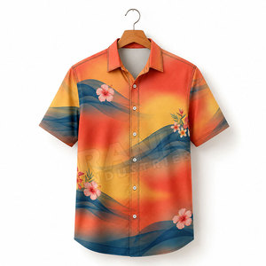 Camisetas de Playa para Hombre Transpirables de Secado Rápido, Ropa de Verano, Diseño Personalizado, Servicio OEM - Product Image 3