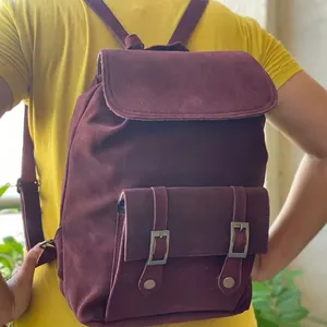Premium Quality New Latest Classic Design Fashion Outdoor Travel School <b>Backpacks</b> With Front Pocket Waterproof Leather <b>Backpack</b> - Product Image 3