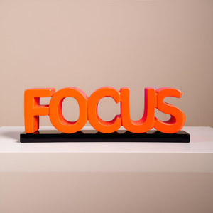 ของตกแต่งห้องนั่งเล่นสีส้มสร้างแรงบันดาลใจ | ของตกแต่งห้องสไตล์ส่วนตัว งานฝีมือตกแต่งโต๊ะ ของตกแต่งห้องแปลกใหม่ - Product Image 4