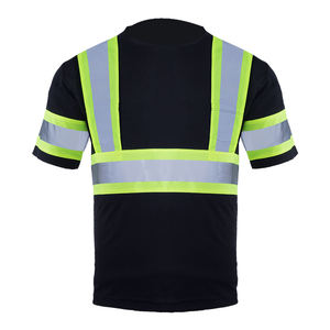 Chaleco de Seguridad Reflectante de Alta Visibilidad, Malla Fluorescente de Poliéster de Secado Rápido, Unisex, Ropa de Trabajo Sublimada, Detección de Agujas - Product Image 2