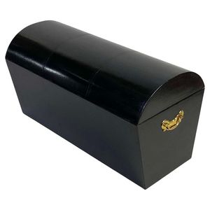Luxury Metal <b>Storage</b> Trunk Matte Green Steel Chest Lockable Organizer Box Modern Home <b>Storage</b> - Product Image 6