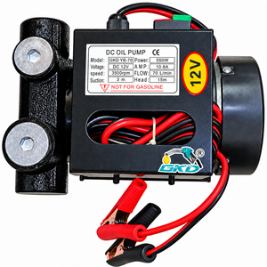 ปั๊มถ่ายน้ำมัน Gurukurpa Heavy Duty GKD-70 12V 24V DC 550W แบบดูดเองได้ สำหรับติดตั้งบนถัง/ผนัง/พื้น/แท่น/ยานพาหนะ - Product Image 6
