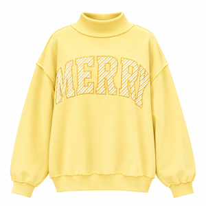 Women’s <b>Mock</b> <b>Neck</b> Sweatshirt Oversized Long Sleeve <b>Top</b> Casual Pullover Style Statement Front Detailing Comfortable Everyday - Product Image 3