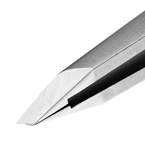 Pince à épiler professionnelle de haute précision à pointe droite en acier inoxydable pour cils, barbes, sourcils, points noirs, légère - Product Image 1