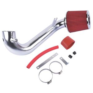 ชุดอุปกรณ์ดักอากาศแบบสั้นสำหรับ Honda Civic 1.7 AT/MT (2001-2005) พร้อมกรองสีแดง ชุดท่อและสายดักอากาศ - Product Image 4