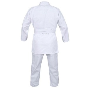 Best Manufacturer Wholesale Judo Uniforms for Men Custom Logo Printed Breathable Sportswear Heavy Weight Solid Color - Product Image 3
