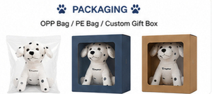 Peluche de Perrito Personalizado, Juguete de Peluche Suave, Almohada de Perrito de Dibujos Animados Kawaii, Tela de Velboa Suave, Regalo para Niños, Logotipo Personalizado OEM - Product Image 4