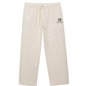 Mens <b>Linen</b> Blend Jogger Trousers Relaxed Fit Casual <b>Drawstring</b> Waist Lightweight Breathable Soft Fabric Streetwear <b>Pants</b> - Product Image 1