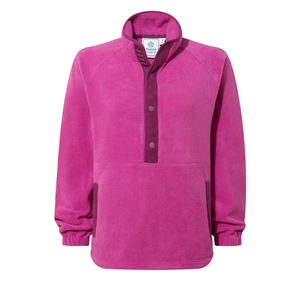 Sudadera Rosa de Felpa Francesa con Cuello Redondo, 100% Algodón, Lavado Ácido y Stonewashed, con Logotipo Personalizado para Mujer, Colección Otoño - Product Image 4