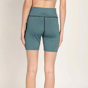 Pantalones Cortos Deportivos para Mujer, Precio de Fábrica, con Bolsillo, al por Mayor, Personalizados, Transpirables, Casuales de Verano, de Poliéster - Product Image 5