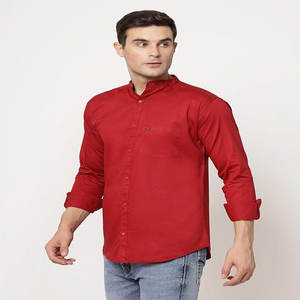 Chemise habillée pour homme Chemise d'affaires coupe ajustée à manches longues en tissu Oxford respirant et anti-rides - Product Image 4