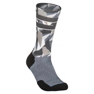 Chaussettes de cyclisme mi-hautes à motif géométrique, respirantes, en spandex et polyester, pour adultes, chaussettes de sport d'été, qualité supérieure, chaussettes personnalisées - Product Image 5