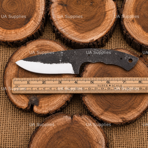 High Quality 1095 High Carbon Steel Full Tang <b>DIY</b> EDC Hunting Survival Camping Blank Blade OEM Customizable Knife Making <b>Kit</b> UA - Product Image 3