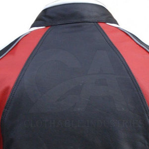 Leather Motorbike <b>Racing</b> <b>Jacket</b> With Top Stitching Leather Material Motorbike <b>Jackets</b> And Best Quality - Product Image 5